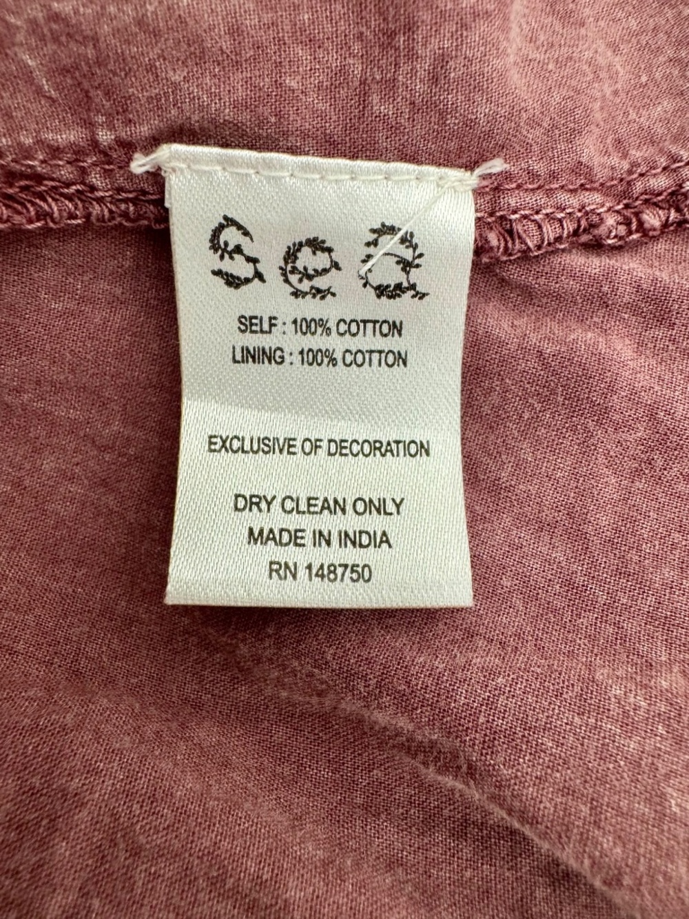 Sea New York Heidi Smocked Maxi Dress Rose Heart Open Back Women's Size 4 *6 - Picture 9 of 10